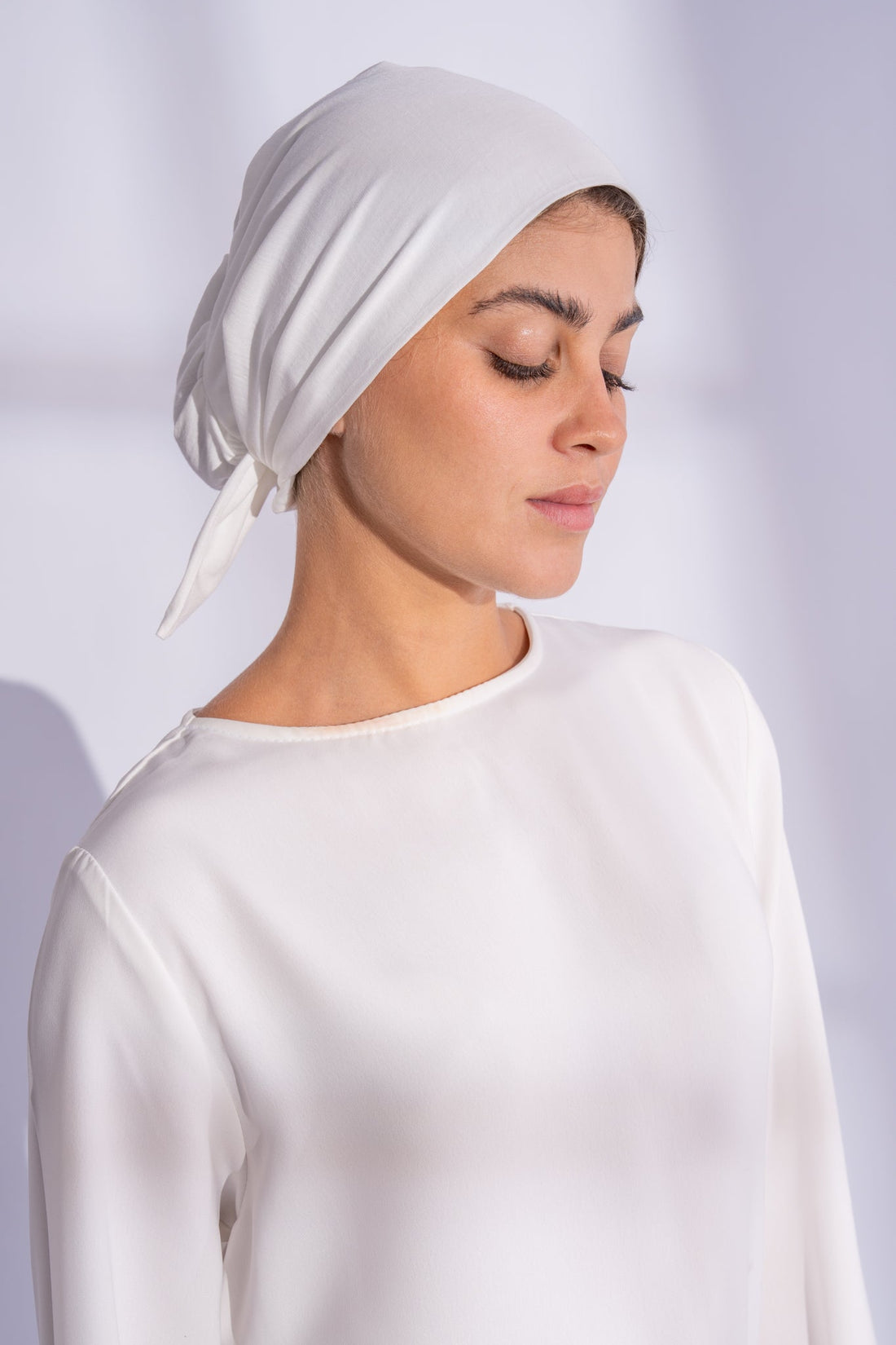 No Thread Bandana With Tie-Back